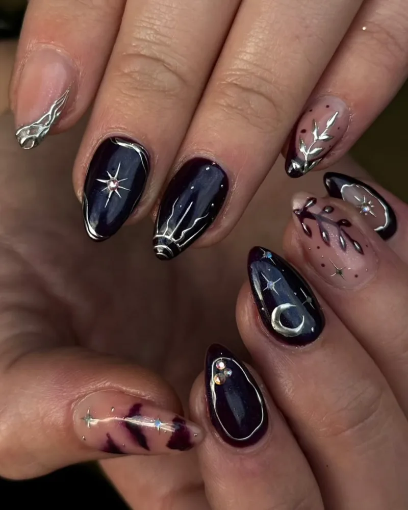 15 Witchy Nails Ideas That Will Cast a Spell on Your Next Manicure